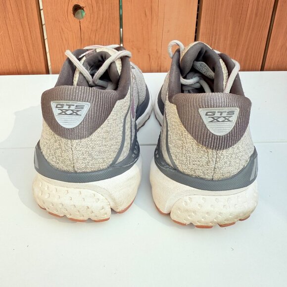 Brooks Adrenaline GTS 20 Womens Running Shoes Size 10.5 Gray & Purple - Picture 3 of 8